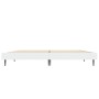 Estructura de cama madera de ingeniería blanca 135x190 cm de vidaXL, Camas y somieres - Ref: Foro24-832285, Precio: 101,12 €,...