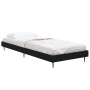 Estructura de cama madera de ingeniería negra 75x190 cm de vidaXL, Camas y somieres - Ref: Foro24-832310, Precio: 73,50 €, De...
