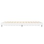 Estructura de cama madera de ingeniería blanco brillo 135x190cm de vidaXL, Camas y somieres - Ref: Foro24-832183, Precio: 143...