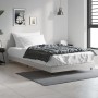 Estructura de cama madera de ingeniería gris Sonoma 90x190 cm de vidaXL, Camas y somieres - Ref: Foro24-832203, Precio: 94,60...