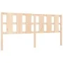 Estructura de cama con cabecero madera maciza 180x200 cm de vidaXL, Camas y somieres - Ref: Foro24-3192246, Precio: 162,72 €,...
