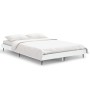 Estructura de cama madera de ingeniería blanca 120x190 cm de vidaXL, Camas y somieres - Ref: Foro24-832293, Precio: 117,60 €,...