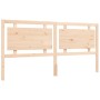 Estructura de cama con cabecero madera maciza 200x200 cm de vidaXL, Camas y somieres - Ref: Foro24-3192186, Precio: 176,89 €,...