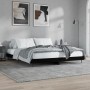 Estructura de cama madera de ingeniería negra 140x200 cm de vidaXL, Camas y somieres - Ref: Foro24-832246, Precio: 107,46 €, ...