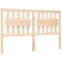 Estructura de cama de matrimonio con cabecero madera maciza de vidaXL, Camas y somieres - Ref: Foro24-3192431, Precio: 162,07...