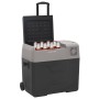 Nevera con ruedas y adaptador polipropileno negro y gris 40 L de vidaXL, Neveras - Ref: Foro24-3154636, Precio: 277,99 €, Des...