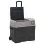 Nevera con ruedas y adaptador polipropileno negro y gris 40 L de vidaXL, Neveras - Ref: Foro24-3154636, Precio: 277,99 €, Des...