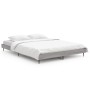Estructura de cama madera de ingeniería gris Sonoma 140x190 cm de vidaXL, Camas y somieres - Ref: Foro24-832283, Precio: 120,...