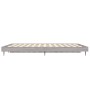 Estructura de cama madera de ingeniería gris Sonoma 140x190 cm de vidaXL, Camas y somieres - Ref: Foro24-832283, Precio: 120,...