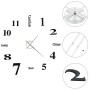 Reloj 3D de pared con diseño moderno 100 cm XXL negro de vidaXL, Relojes de pared - Ref: Foro24-50635, Precio: 25,05 €, Descu...