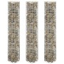 Arriate gaviones circular 3 uds acero galvanizado Ø30x150 cm de vidaXL, Maceteros y jardineras - Ref: Foro24-152021, Precio: ...