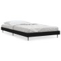 Estructura de cama madera de ingeniería negra 90x190 cm de vidaXL, Camas y somieres - Ref: Foro24-832302, Precio: 85,92 €, De...