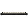 Estructura de cama madera de ingeniería negra 90x190 cm de vidaXL, Camas y somieres - Ref: Foro24-832302, Precio: 85,92 €, De...