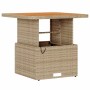 Conjunto de Comedor de Jardín Beige ratán sintético en Conjuntos de jardín | Comprar online en Foru.es