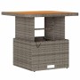 Conjunto de Comedor de Jardín Gris ratán sintético en Conjuntos de jardín | Comprar online en Foru.es