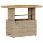 Conjunto de Comedor de Jardín Beige ratán sintético en Conjuntos de jardín | Comprar online en Foru.es