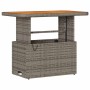 Conjunto de Comedor de Jardín Gris ratán sintético en Conjuntos de jardín | Comprar online en Foru.es