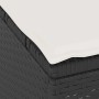 Conjunto de Comedor de Jardín Negro ratán sintético en Conjuntos de jardín | Comprar online en Foru.es