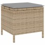 Conjunto de Comedor de Jardín Beige ratán sintético en Conjuntos de jardín | Comprar online en Foru.es