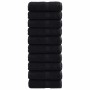 Toalla de Invitado SOLUND 50 pcs Negro 30 x 30 cm Algodón en Toallas | Comprar online en Foru.es
