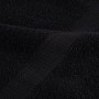 Toalla de Invitado SOLUND 25 pcs Negro 70 x 140 cm Algodón en Toallas | Comprar online en Foru.es