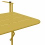 Mesa Colgante de Balcón Dorado 60 x 39 x 65 cm Acero en Mesas de jardín | Comprar online en Foru.es