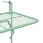 Mesa Colgante de Balcón Verde menta 60 x 39 x 65 cm Acero en Mesas de jardín | Comprar online en Foru.es