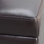 Banco largo de almacenamiento de madera marrón de vidaXL, Bancos para recibidores y almacenamiento - Ref: Foro24-241064, Prec...