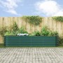 Arriate elevado Verde 400 x 80 x 81 cm Acero en Macetas y jardineras | Comprar online en Foru.es
