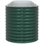 Arriate elevado Verde 400 x 80 x 81 cm Acero en Macetas y jardineras | Comprar online en Foru.es