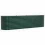 Arriate elevado Verde 320 x 80 x 81 cm Acero en Macetas y jardineras | Comprar online en Foru.es