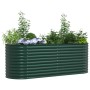 Arriate elevado Verde 240 x 80 x 81 cm Acero en Macetas y jardineras | Comprar online en Foru.es