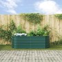 Arriate elevado Verde 240 x 80 x 81 cm Acero en Macetas y jardineras | Comprar online en Foru.es
