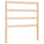 Estructura de cama con cabecero madera maciza 90x200 cm de vidaXL, Camas y somieres - Ref: Foro24-3191891, Precio: 84,81 €, D...