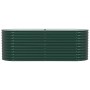 Arriate elevado Verde 240 x 80 x 81 cm Acero en Macetas y jardineras | Comprar online en Foru.es