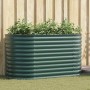 Arriate elevado Verde 160 x 80 x 81 cm Acero en Macetas y jardineras | Comprar online en Foru.es