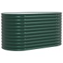 Arriate elevado Verde 160 x 80 x 81 cm Acero en Macetas y jardineras | Comprar online en Foru.es