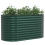 Arriate elevado Verde 160 x 80 x 81 cm Acero en Macetas y jardineras | Comprar online en Foru.es