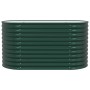Arriate elevado Verde 160 x 80 x 81 cm Acero en Macetas y jardineras | Comprar online en Foru.es