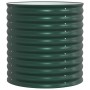 Arriate elevado Verde 80 x 80 x 81 cm Acero en Macetas y jardineras | Comprar online en Foru.es