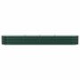 Arriate elevado Verde 400 x 80 x 44 cm Acero en Macetas y jardineras | Comprar online en Foru.es