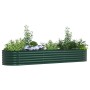 Arriate elevado Verde 320 x 80 x 44 cm Acero en Macetas y jardineras | Comprar online en Foru.es
