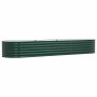Arriate elevado Verde 320 x 80 x 44 cm Acero en Macetas y jardineras | Comprar online en Foru.es