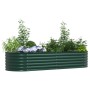 Arriate elevado Verde 240 x 80 x 44 cm Acero en Macetas y jardineras | Comprar online en Foru.es