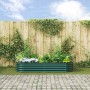Arriate elevado Verde 240 x 80 x 44 cm Acero en Macetas y jardineras | Comprar online en Foru.es