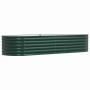 Arriate elevado Verde 240 x 80 x 44 cm Acero en Macetas y jardineras | Comprar online en Foru.es