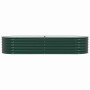 Arriate elevado Verde 240 x 80 x 44 cm Acero en Macetas y jardineras | Comprar online en Foru.es