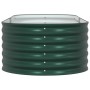 Arriate elevado Verde 240 x 80 x 44 cm Acero en Macetas y jardineras | Comprar online en Foru.es