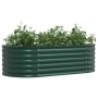 Arriate elevado Verde 160 x 80 x 44 cm Acero en Macetas y jardineras | Comprar online en Foru.es