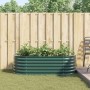 Arriate elevado Verde 160 x 80 x 44 cm Acero en Macetas y jardineras | Comprar online en Foru.es